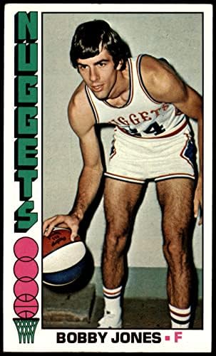 1976 Topps # 144 Боби Джоунс Денвър Нъгетс (Баскетболно карта) VG/EX+ Нъгетс UNC
