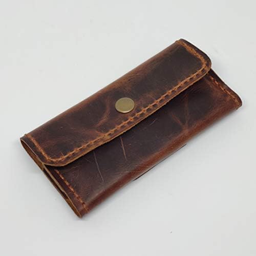 Чанта-кобур от естествена кожа за Xiaomi Redmi Година 3, Калъф за вашия телефон ръчна изработка от естествена кожа, Изработен по поръчка Кожена чанта за Носене-калъф с лин