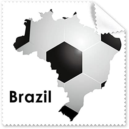 Формата на картата на Футболна Бразилия Лозунгът Бразилия Плат За Почистване на Екрана на Телефона за Пречистване на