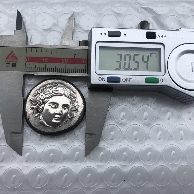 Гръцките Монети, Месинг със сребърно покритие Старинни Занаяти Чуждестранни Възпоменателни Монети Неправилен размер Тип 10
