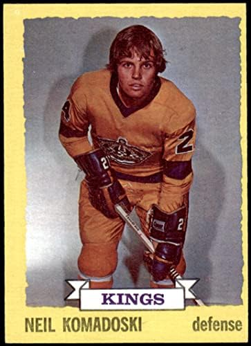 1973 Topps 16 Нийл Комадоски Лос Анджелис Кингс-Хокей на лед (Хокей на карта) БИВШ Кингс-Хокей на лед