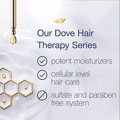 Dove Hair Therapy Шампоан, Балсам и Лак 7 в 1 за Изтощена коса Средство от чупливост с Хранителен серум за определяне