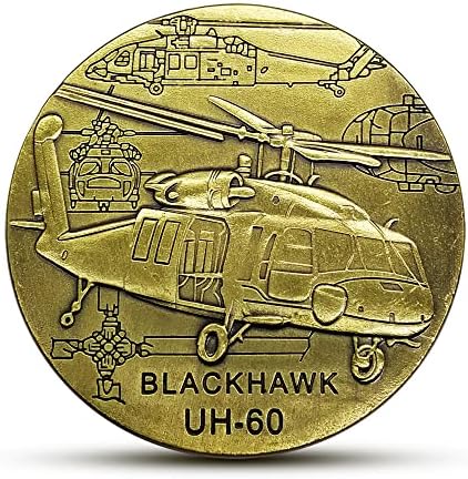 Черен Ястреб Хеликоптер UH-60 Военен Медал Предизвикателство Монета на Иконата Украса Монета Занаят Малка Играчка
