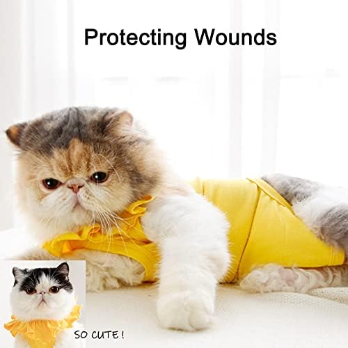 Костюм за възстановяване след стерилизация, котки, Професионален костюм за котки при рани на корема, Костюм за възстановяване