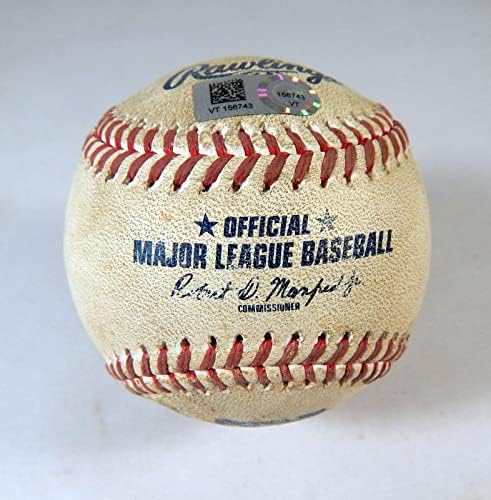 2022 Атланта Брейвз Марлинс Използвана Бейзбол Лузардо Уилям Контрерас Фал - Използваните бейзболни топки
