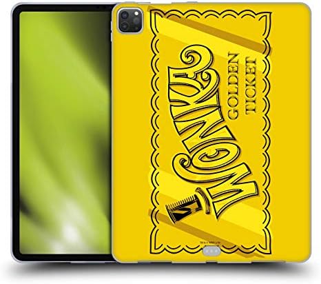 Дизайн на своята практика за главата с официално лицензирана графика на Уили Уонка и Шоколадовата фабрика Златен билет Мек гелевый калъф е Съвместим с Apple iPad Pro 12.9 20