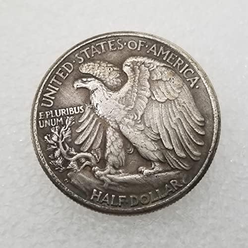 Старинни Занаяти 1918-те години на Възпоменателна монета на Статуята на Свободата Сребърен долар #3562