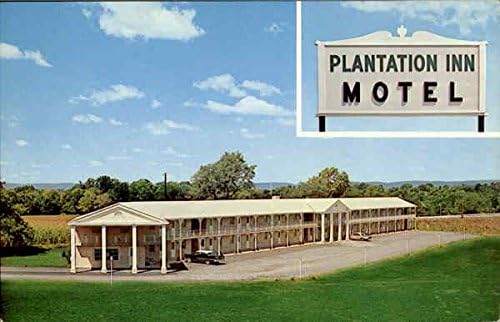 Мотел Plantation Inn Механиксбург, Пенсилвания, Пенсилвания, оригиналната реколта картичка