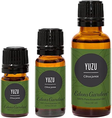 Етерично масло Edens Garden Yuzu, Чисто Терапевтични (Неразбавленное Естествено /Хомеопатично Ароматерапевтическое
