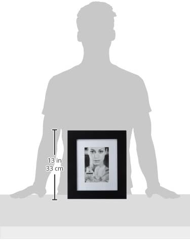Рамка за снимки Malden International Designs от кремава дърво с шелкографией Baby, 5x7, Бял цвят