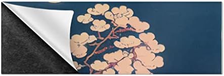 Магнитен Стикер на Бронята с Цветна Дърво Японската Сакуры - Уникална Стикер На Бронята - Графична стикер на бронята