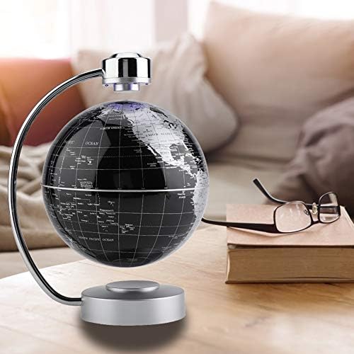 Плаващ глобус, магнитно-левитирующий и въртящата се топка-глобус на планетата Земя с карта на света, страхотна идея за учебното подарък за него - 8-инчов топка с пост