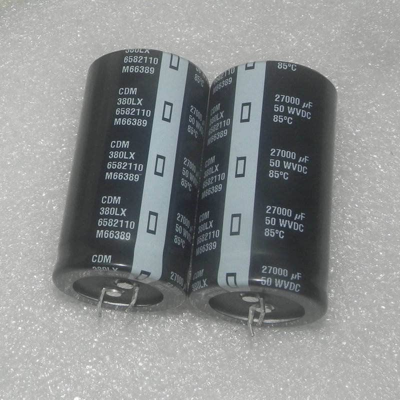 D 50V 27000UF Филтър Усилвател на мощност е Голям Филтър за Езерце Електролитни Кондензатори 1 бр.