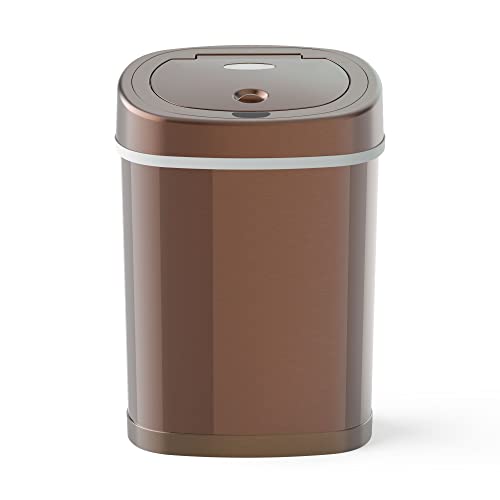 Кофа за боклук JIMORY обем 4 литра, Бесконтактное Кошчето за боклук за Овалния кабинет (Цвят: лилав)