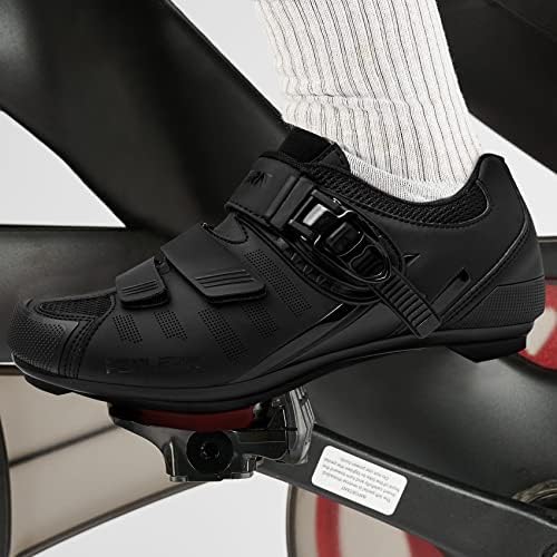 Велосипедна обувки FENLERN за Мъже И Жени, Съвместима с Велотренажером за помещения, На Мотор, Предварително шипове Delta