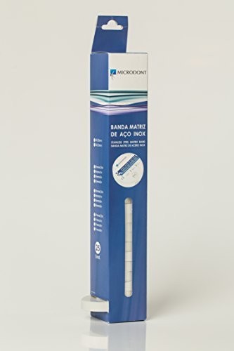 Microdont USA МУ - 10411001 Матрица лента от полиестер с дебелина 0,05 мм, 10 мм Ш x 100 mm d (опаковка от 100 броя)