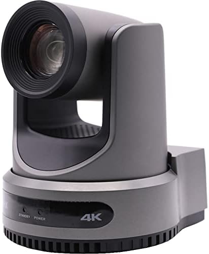 PTZ камера PTZOptics Move 4K SDI/HDMI/USB/IP с 20-кратно оптично увеличение (сив) (PT20X-4K-GY-G3) + Джойстик PTZ камери