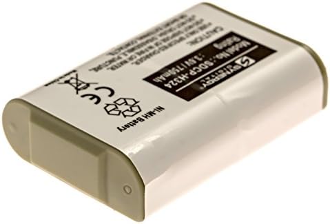 Батерии за безжични телефони Synergy Digital, съвместими с безжичен телефон Panasonic HHR-P103, (Ni-MH, 3,6 В, 750 mah)