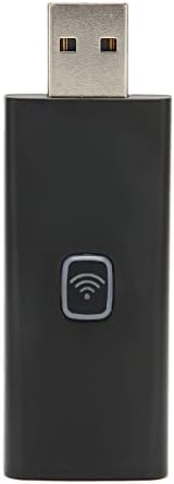 Конвертор USB Слот дръжки CHICIRIS, Черно Професионален Здрав Преносим Адаптер Безжичен контролер ABS за КОМПЮТЪР, за