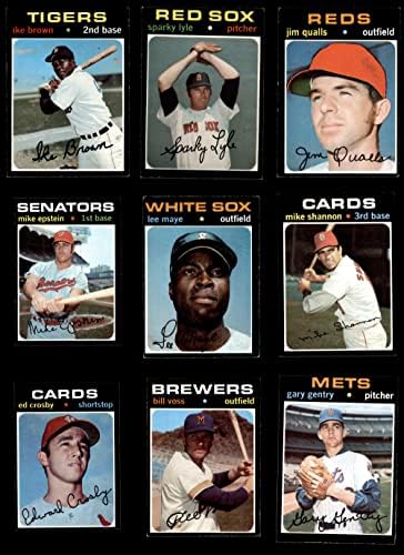 1971 Пълен комплект Topps Baseball High Number (Бейзболен комплект) EX/MT