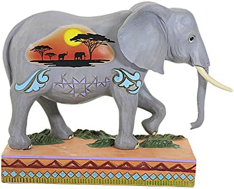 Африкански слон Энеско Джим Шор, Статуетка, 5,5 инча височина