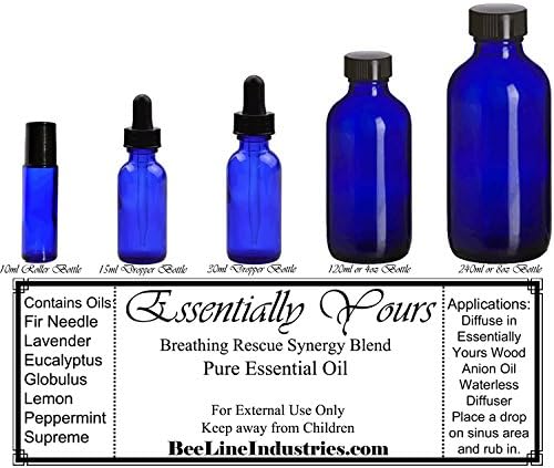 Смес от масла Essentially Yours Дишане Rescue Synergy Oil Blend - Чисто и натурално, неразбавленное Изберете размер