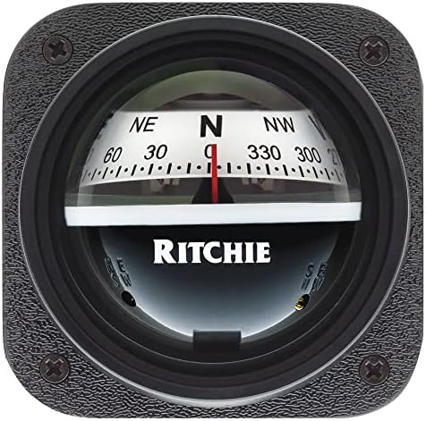 Компас Ritchiesport Ritchie X 10W-M, Компас за закрепване на конзолата Ritchiesport, Бял