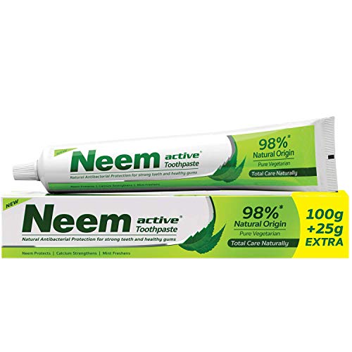 Паста за зъби Neem Active, 100 г + 25 г на допълнително