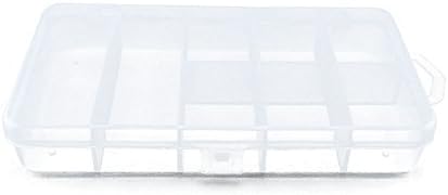 1 БР Прозрачни Мъниста Кутия За Принадлежности Арт Занаяти Принадлежности За Съхранение на Пластмасови Кутии Организаторите