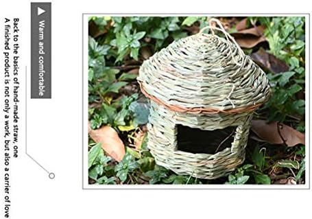Bird ' s Nest от Тростниковой Билки Лейканс, Подвесная Птичья Клетка Ръчно изработени, Уютно Място за Почивка за Декорация