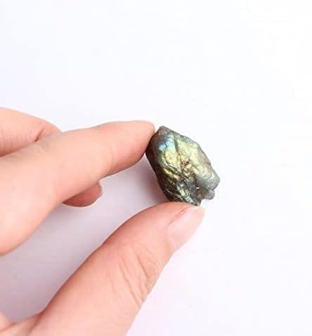 ZYM116 30 г/опаковане. Натурален Многоцветен камък Мини Лабрадорит Груб Crystal Събиране на Образци на Минерали Начало Декор на Аквариум Украса Housewarming (Цвят: Мини лабрадор