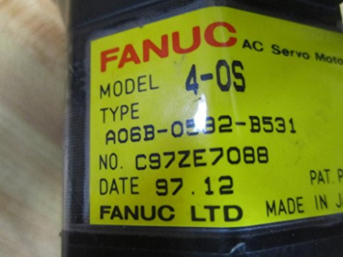 Серво мотор ac Fanuc A06B-0532-B531 Модели на 4-0S A06B0532B531