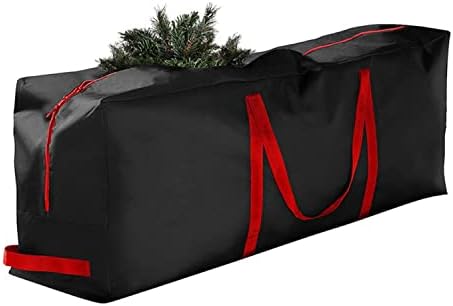 Кутия за съхранение на Коледно Cokino с Трайни Повишен Дръжки и С Двоен цип, Изкуствени Разобранные Дървета, Износостойкая