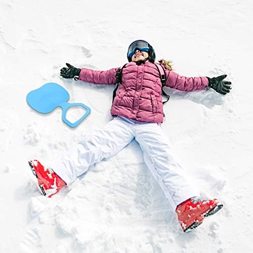 Abaodam 2 елемента Детска Ски Дъска за Сэндбординга Трева Ски Лист Открит Сноуборд Външни Аксесоари