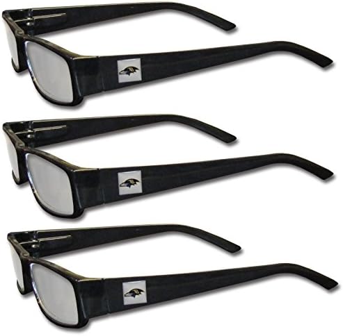 Очила за четене за възрастни Siskiyou Sports НФЛ Балтимор Рейвънс (3 опаковки)