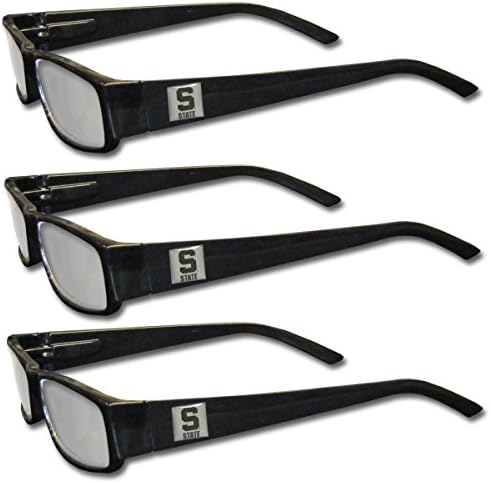 Очила за четене за възрастни Siskiyou Sports NCAA Michigan State Spartans (3 опаковки)