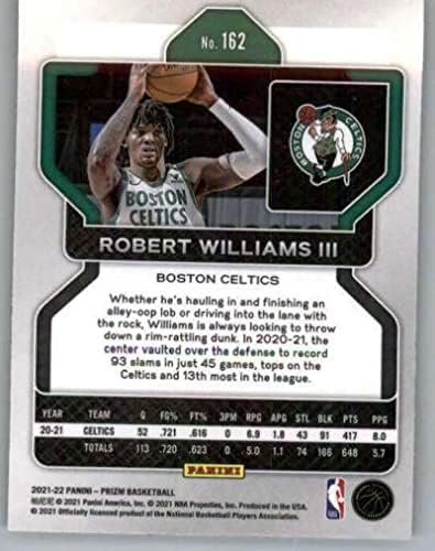 2021-22 Панини Prizm 162 Търговска картичка баскетболна база НБА Робърт Уилямс III Бостън Селтикс 2021-22