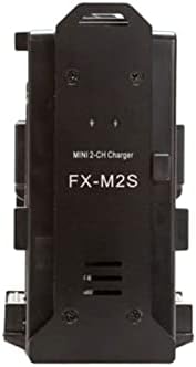 2-Канален зарядно устройство CEEing Fxlion 16,8 В /2 А с V-Образен стена, съвместим с всички батерии V Lock