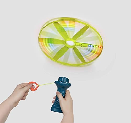 Б. детски играчки – Диско-листовки с подсветка – Летящ диск с подсветка и стартиране на инсталацията за деца на възраст