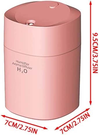 Небулайзер-овлажнител на въздуха Drop Дишане Light USB Mini Humidifier (Розово, един размер)