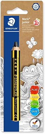 Графит на молив STAEDTLER 141-2B Noris Junior за малки деца на възраст от 2 години - 2B (1 опаковка)