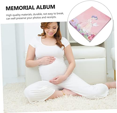 Toyvian Книга записи на бременност Мемориалната Книга Възпоменателен Албум за бременност Тип Вмъкване Фото албум Мемо