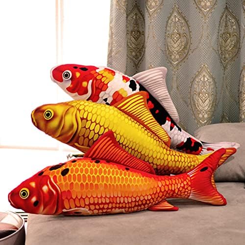 3D Гигантска имитация на Риба Плюшени Играчки/Играчка възглавници/Меки играчки Животни (31,5 инча/80 см) Мека рибка Въздушна