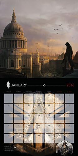 Официален Квадратен Календар на Assassin ' s Creed