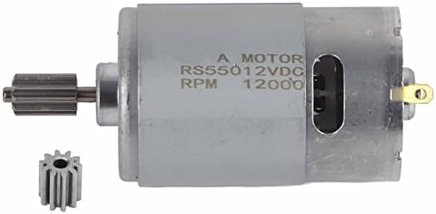 Мотор RS550, Високоскоростен Микромотор постоянен ток 12 В за Електрическа Играчка Радиоуправляемой на пишеща Машина,