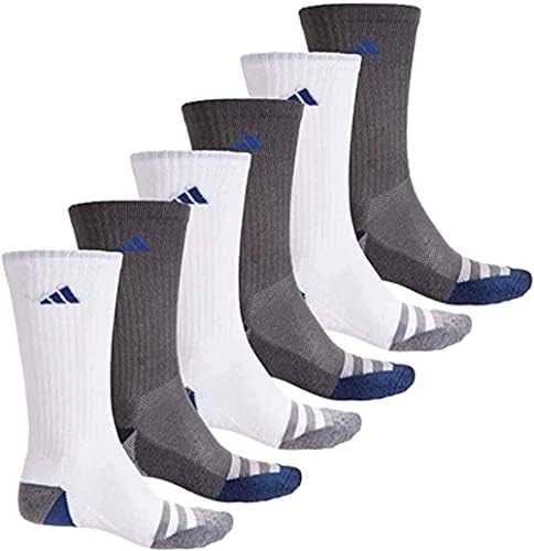 мъжки чорапи адидас Атлетик Crew 6 опаковки (обувки Размер: 6-13 далеч)