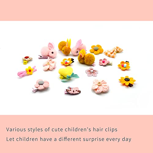 Красиви фиби за коса за момичета, WAOW 18 бр., метални фиби за коса, аксесоари за коса, които са популярни сред деца и момичета.