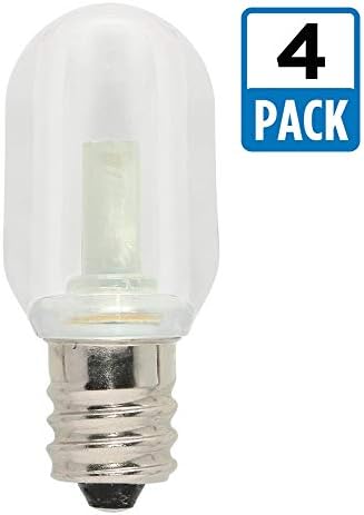 Led лампа Уестингхаус Lighting Clear 4511720 капацитет 6 W, еквивалентна S6, с цокъл под формата на Канделябра (4 опаковки),