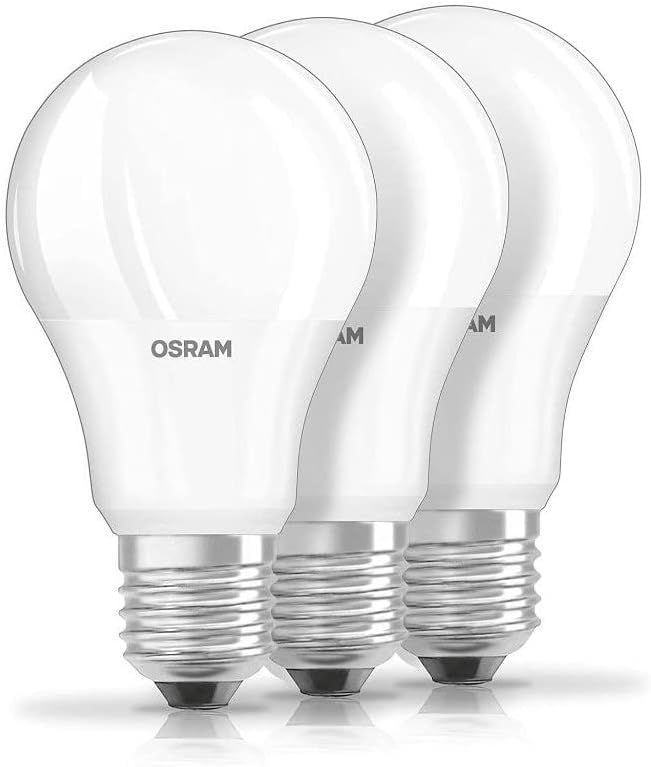 Led лампа OSRAM/Цокъл E27 / Топла бяла светлина (2700 K) /Замества лампа с нажежаема жичка с мощност 60 W/8,50 W/ Мат/