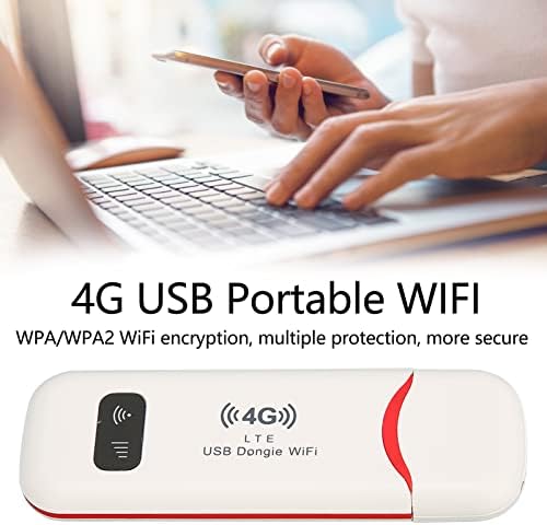 USB Portable Wi-Fi, 4G Мобилен Wi-Fi Високата Скорост Поддържа Няколко Мрежи 4G Wi-Fi Рутер за Дома Пътуване Офис